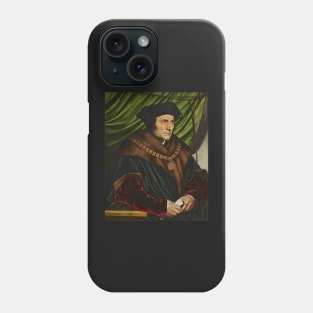 Sir Thomas More - Hans Holbein Phone Case