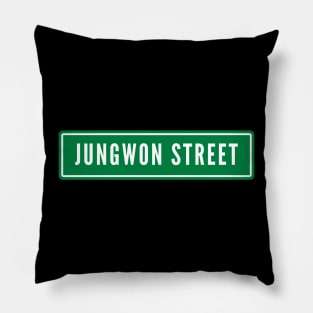 Jungwon Street Sign ENHYPEN Pillow