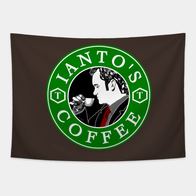 Ianto's Coffee Tapestry by Magickal Vision: The Art of Jolie E. Bonnette