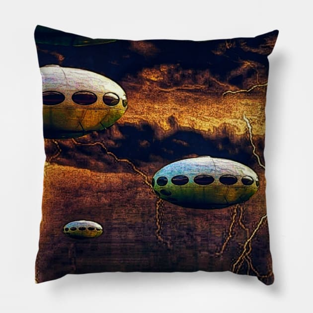 UFO Pillow by Borges