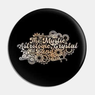 The Mystic Astrologic Crystal Band Pin