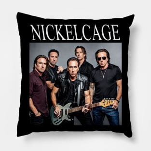 Nickelcage Band (Parody) Pillow