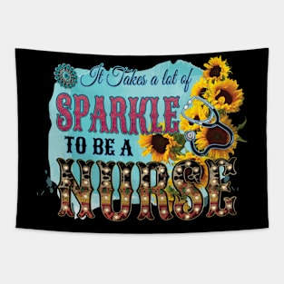 It Takes A Lot Of S-parkle To Be A nurse Tapestry