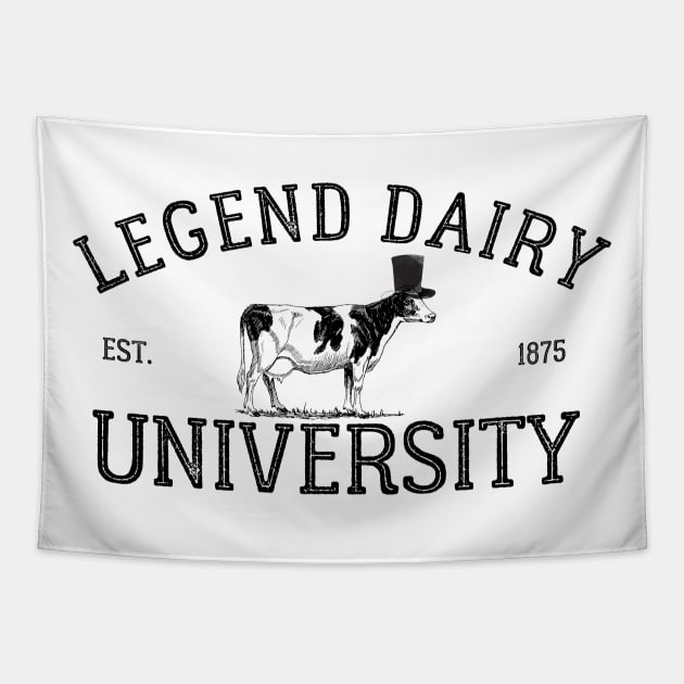 Legend Dairy University Tapestry by Downtown Rose