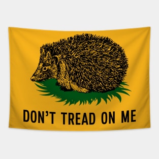 Don't Tread On Me Flag Hedgehog Tapestry