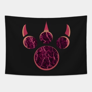 Feral claw Tapestry