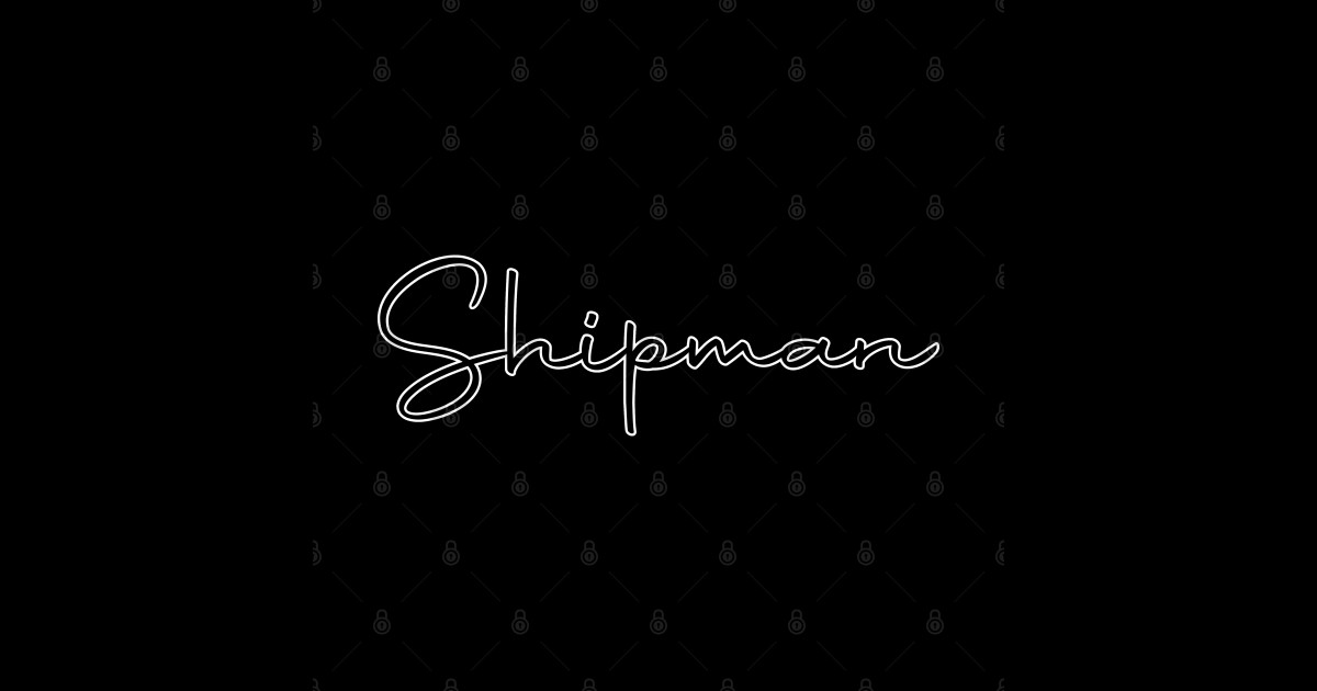 Autography Shipman Name Label Autography Shipman Name Label Posters