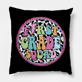 First Grade Squad Pillow