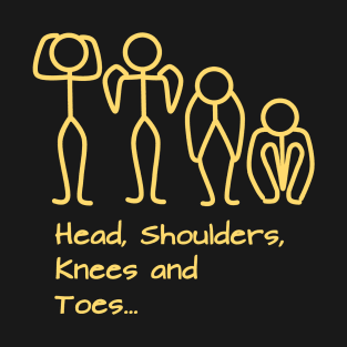 Stickman / Head, shoulders, knees and toes... T-Shirt