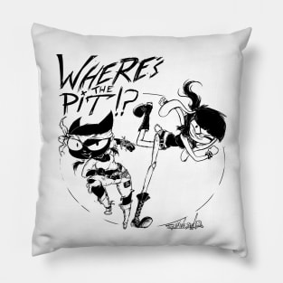 Where's The Pit!? Pillow