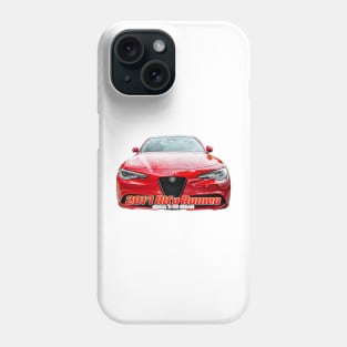 2017 Alfa Romeo Giulia Ti Q2 Sedan Phone Case