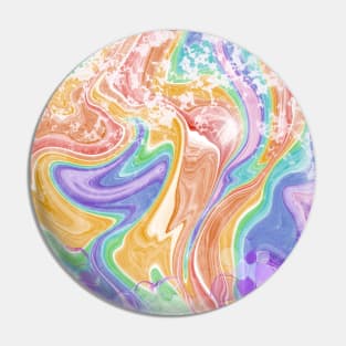 Melting Rainbow Pin