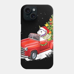 Unicorn Christmas Unicorn Christmas Tree Cute Gift Phone Case