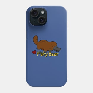 Fishy Bear (Platypus Humor) Phone Case