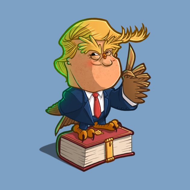 d-OWL-nald Trump inauguracion by RemcoBakker