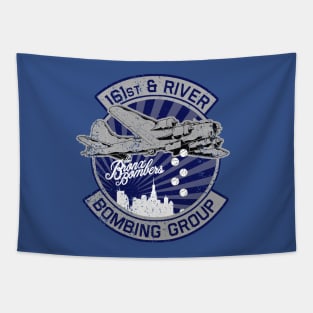 Bronx Bombers Patch Distressed Tapestry