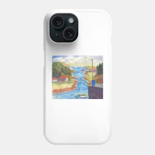 Inlet near Popham Beach in Maine Phone Case