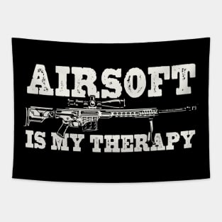 Airsoft Is My Therapy Tapestry