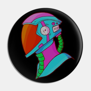 Helmet Cyberware Drawing Pin