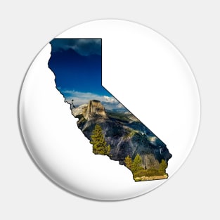 California (Yosemite National Park Half Dome) Pin