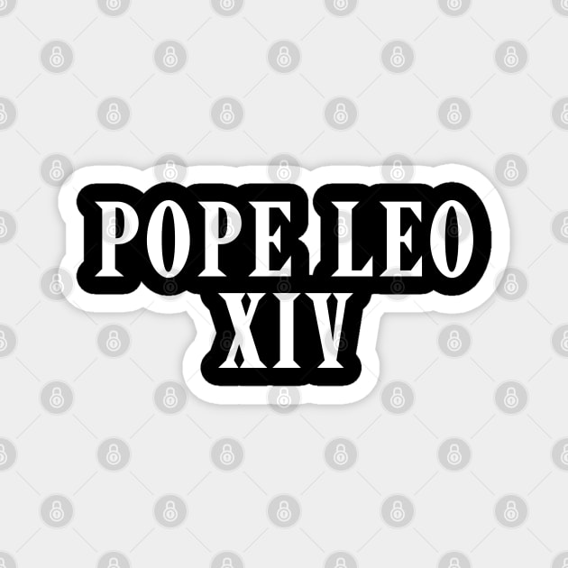 Pope-Leo Magnet by Creatifly Graphic Tees