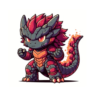 Chibi cute godzilla kaiju T-Shirt