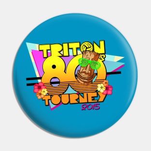 Triton 80's/Hawaiian Theme Mash Pin