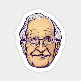 Noam Chomsky Original Fan Design Magnet