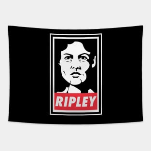 RIPLEY black tee Tapestry