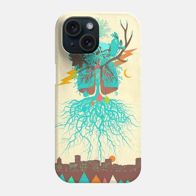 NATURAL CITY Phone Case by Showdeer