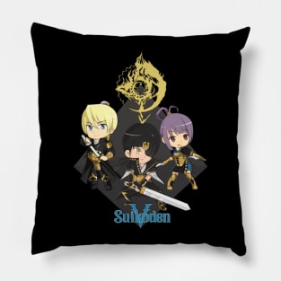 Queen's Knights Pillow