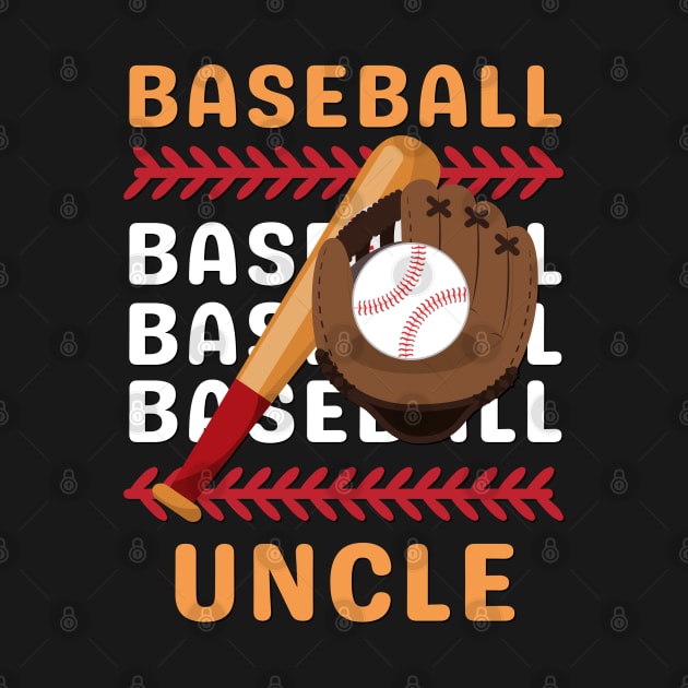 My Favorite Baseball Player Calls Me Uncle Gift for Baseball Uncle by BoogieCreates