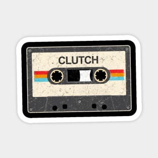 kurniamarga vintage cassette tape Clutch Magnet