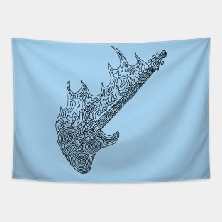 Bass Guitar Tapestry