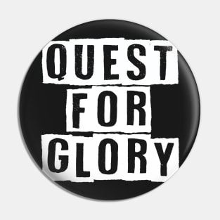 QUEST FOR GLORY. Pin