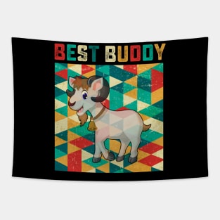 Best Buddy Goat Tapestry