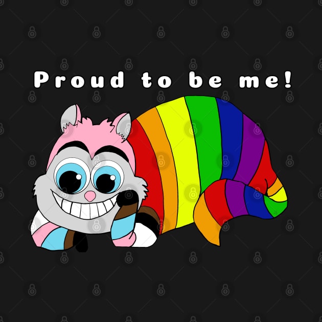 Proud to be me! Cat by AlissaJoyLeeArt 