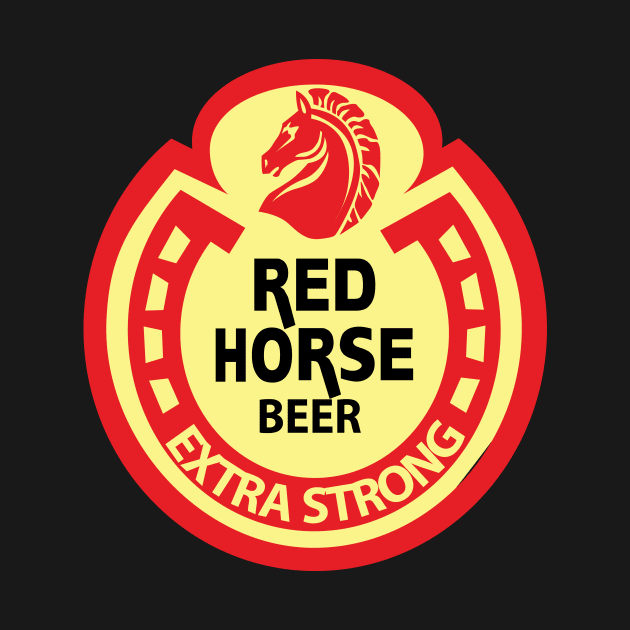 Red Horse Extra Strong Beer Philippines by Estudio3e