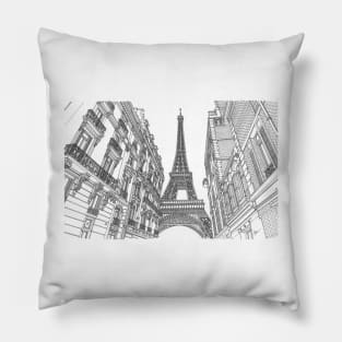 Eiffel Tower Pillow