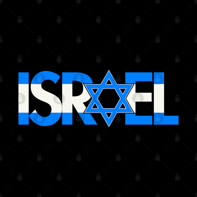 Flag of Israel - Star of David by Tainted