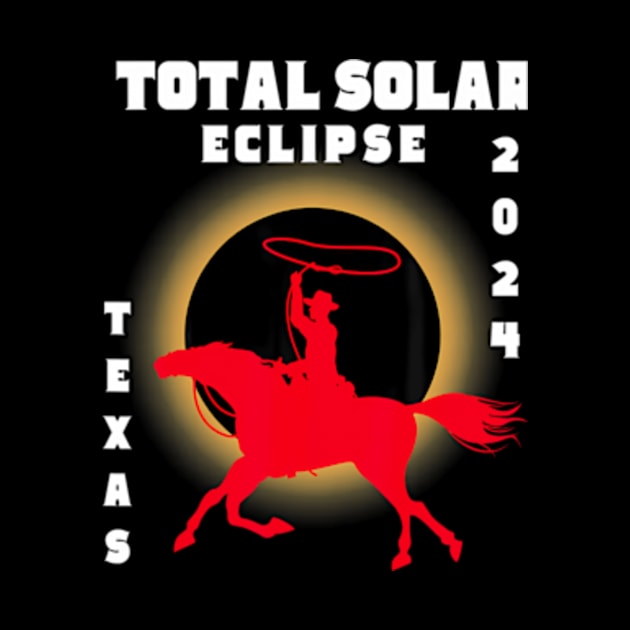 Total Solar Eclipse 2024 Texas by SanJKaka