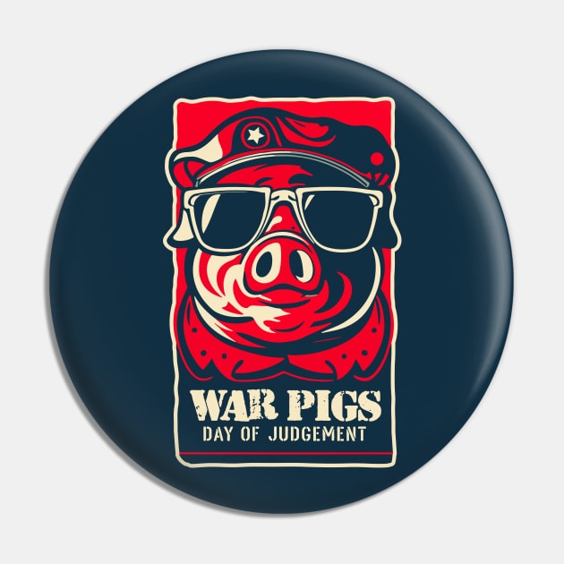 War Pigs Pin by artslave