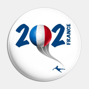 France Euro Soccer 2021 Pin