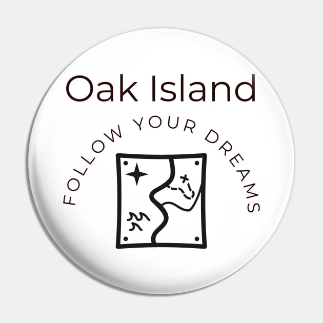 The Oak Island Treasure Hunt Pin by OakIslandMystery