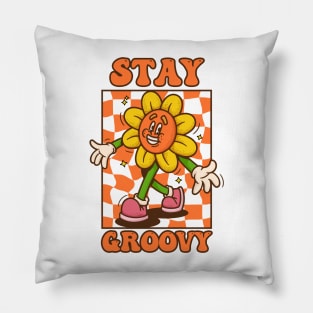 STAY GROOVY Pillow