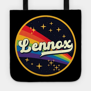 Lennox // Rainbow In Space Vintage Style Tote