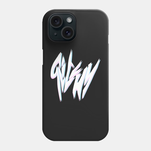 Glitchy Phone Case by Daledoomevans