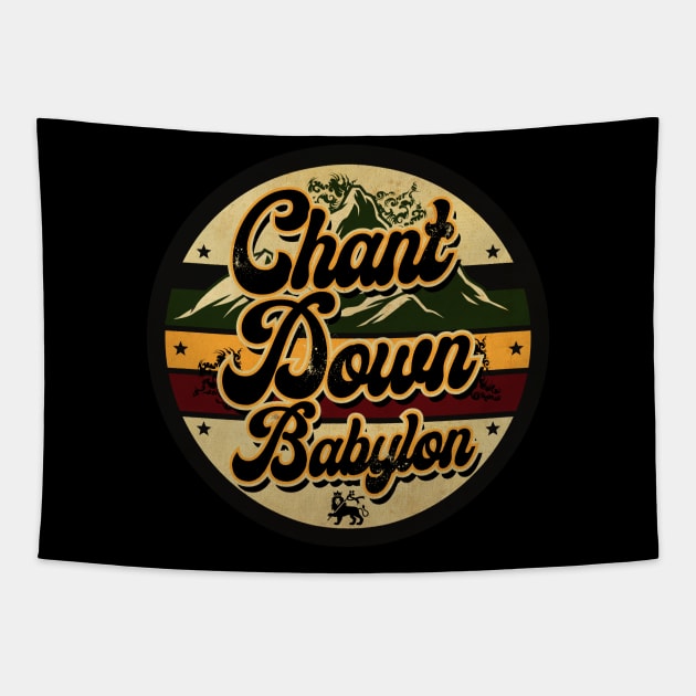 Chant Down Babylon Tapestry by CTShirts