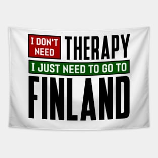 I don't need therapy, I just need to go to Finland Tapestry