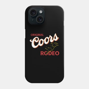 Original Coors Rodeo Cowboy Phone Case